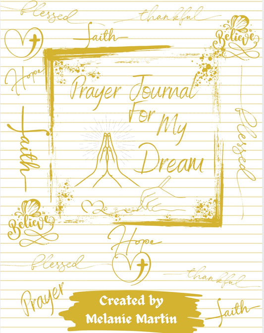 Prayer Journal For My Dream