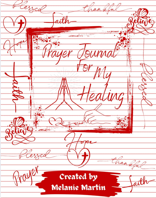 Prayer Journal For My Healing