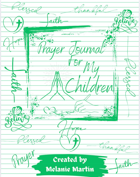 Prayer Journal For My Children